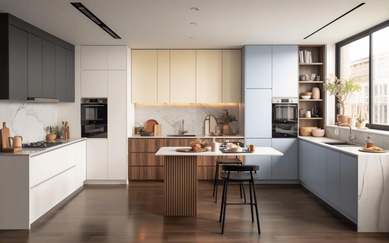 luxury modular kitchen design