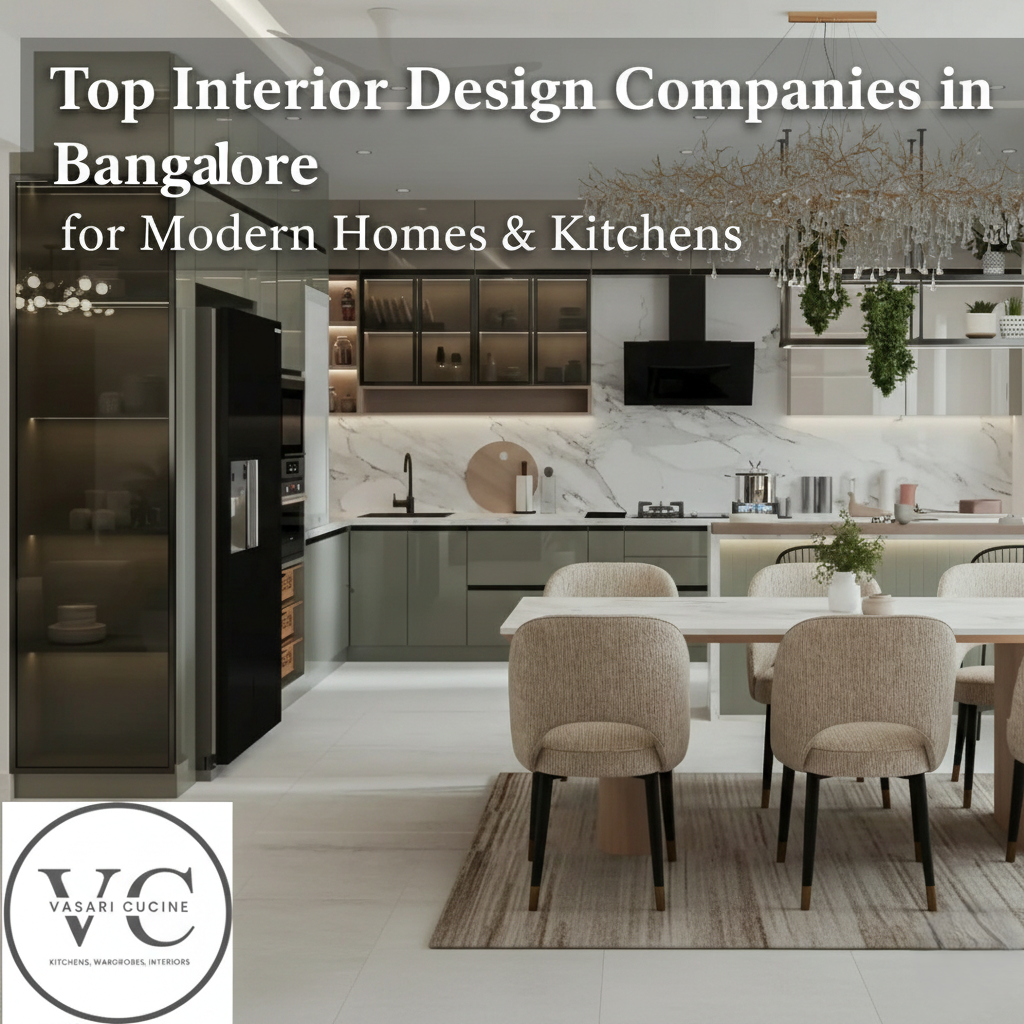 Top Interior Design Companies in Bangalore for Modern Homes & Kitchens