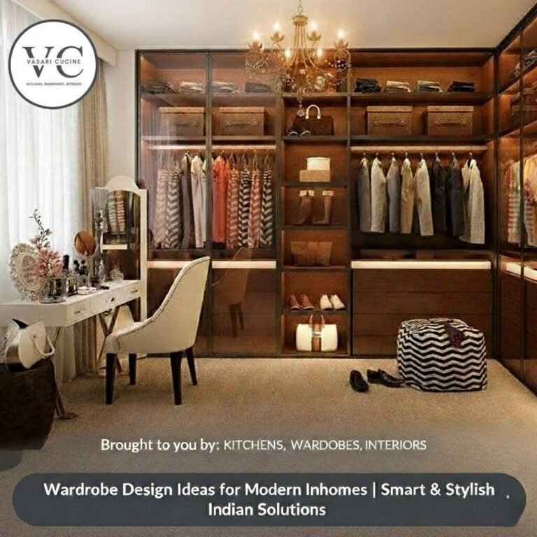 Wardrobe Design Ideas for Modern Indian Homes | Smart & Stylish Storage ...