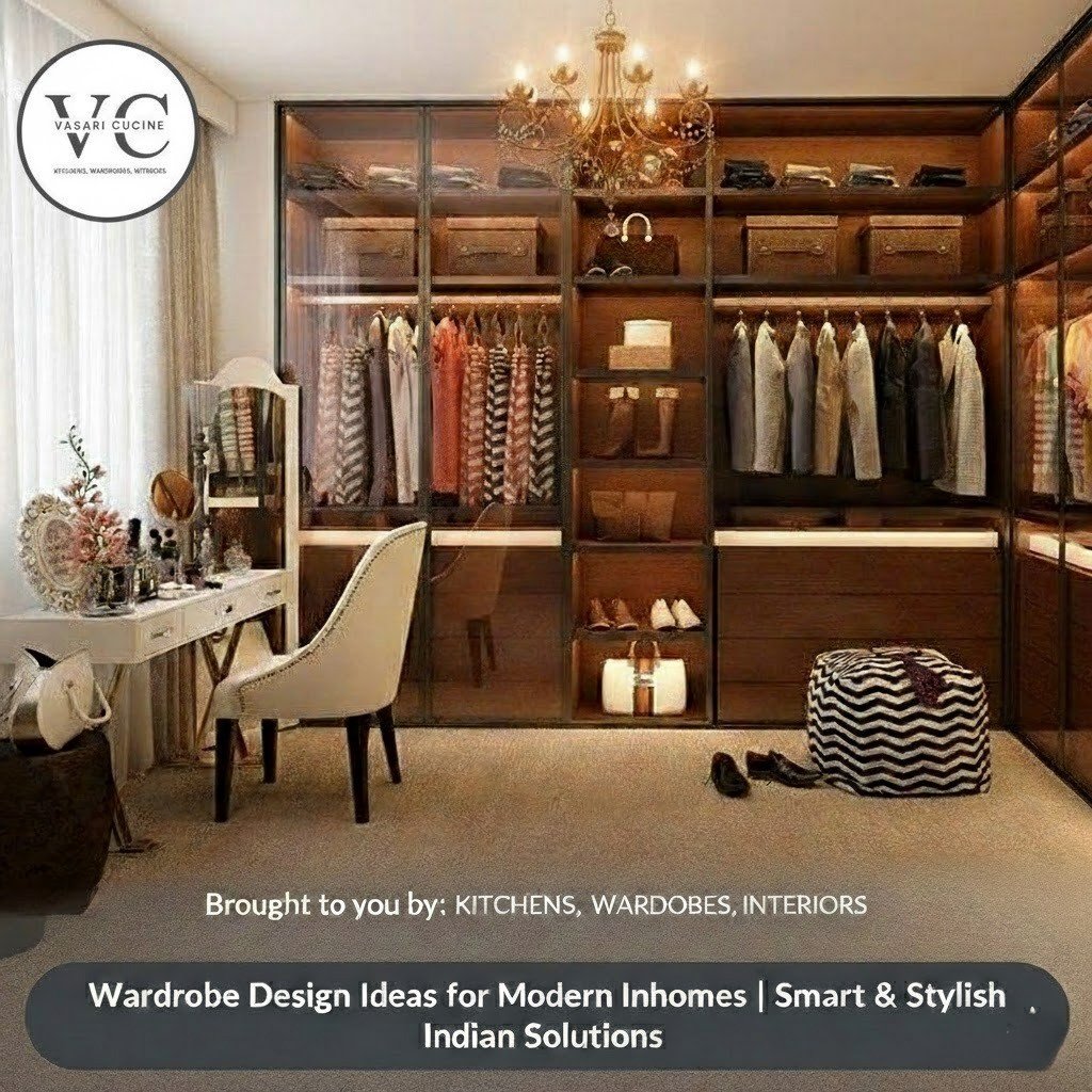 Wardrobe Design Ideas for Modern Indian Homes | Smart & Stylish Storage Solutions